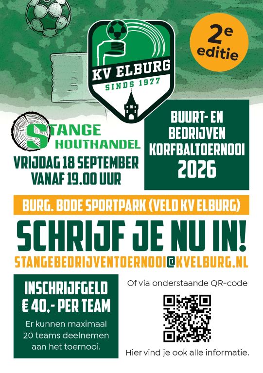 Stange Houthandel Buurt- en Bedrijventoernooi 2026!