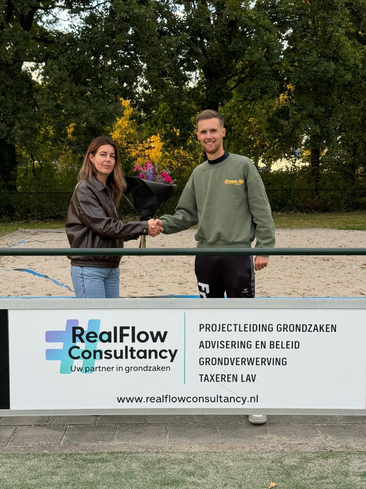 RealFlow Consultancy nieuwe bord- en tassponsor van KV Elburg