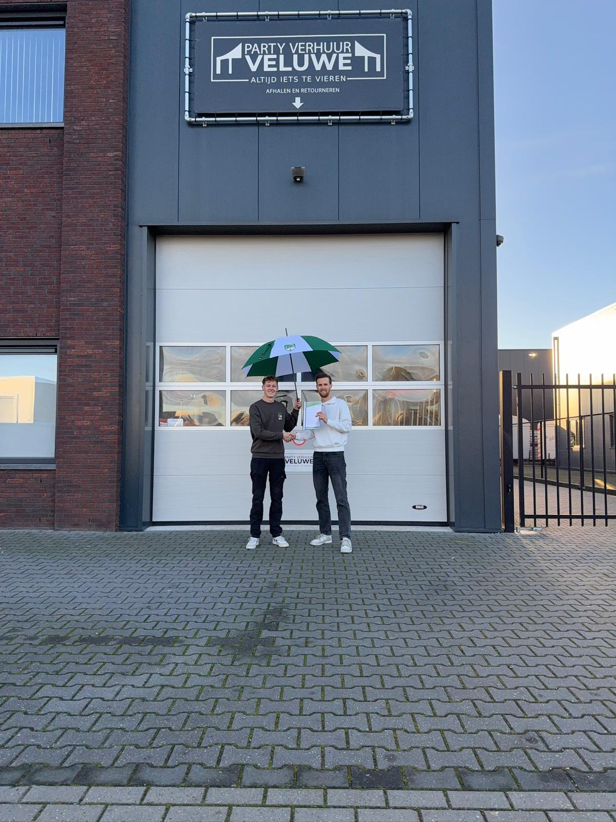 KV Elburg verwelkomt Partyverhuur Veluwe als nieuwe sponsor